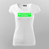 Visual Effects T-Shirt For Women