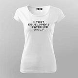 Testing Developers' Patience Daily Tee