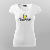 Beer Programmer Funny T-Shirt For Women