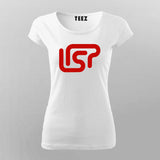 Lisp Logo T-Shirt For Women India