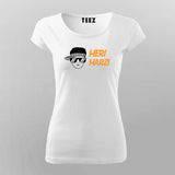 Meri Marzi Hindi Meme T-shirt For Women