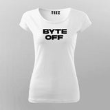 BYTE OFF Programming T-Shirt For Women