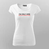 Programmer Gamer T-Shirt For Women