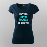 May The Open Source Be With You T-Shirt