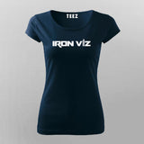 Iron Viz  Logo T-Shirt For Women