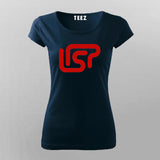 Lisp Logo T-Shirt For Women