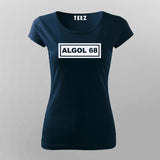 Algol 68 Vintage: Tee for Retro Programming Fans