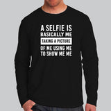 Swami Nithyananda Funny Selfie Definition T-Shirt For Men.