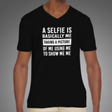 Swami Nithyananda Funny Selfie Definition V Neck T-Shirt For Men Online India