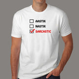 Aastik Nastik Sarcastic Funny T-Shirt For Men Online