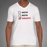 Aastik Nastik Sarcastic Funny T-Shirt For Men