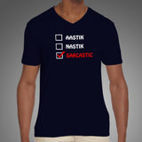 Aastik Nastik Sarcastic Funny T-Shirt For Men