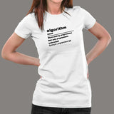 Algorithm Definition Funny Programming Definition T-Shirt Online In India