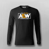 All Elite Wrestling Full Sleeve T-shirt For Men Online Teez