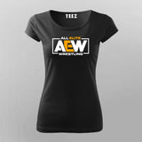 All Elite Wrestling T-Shirt For Women Online Teez