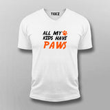 All My Kids Have Paws T-Shirt For Men