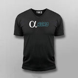 Alpha Nerd  V-neck T-shirt For Men Online India