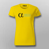 Alpha Nerd T-Shirt For Women Online India