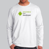 Android App Developer T-Shirt - Craft Apps, Shape Future