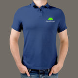 Android Developer Polo for Men : Code the Future Today