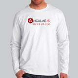 Angular Js Developer Men’s Profession Full Sleeve T-Shirt India