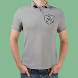 Angularjs Programmer Polo T-Shirt For Men