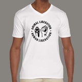 Human Liberation Animal Liberation T-Shirt For Men