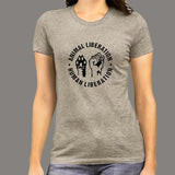 Human Liberation Animal Liberation T-Shirt For Women