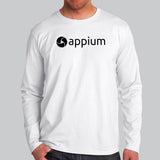 Appium Automation Tool Full Sleeve T-Shirt For Men Online India