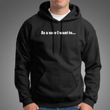 As A User I Want To Men’s User Story Hoodies Online India