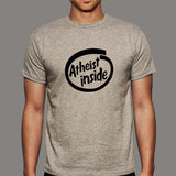 Atheist Inside Cool Atheist T-Shirt For Men