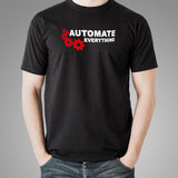 Automate Everything Funny Developer T-Shirt For Men Online