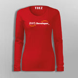 Aws Developer T-Shirt For Women