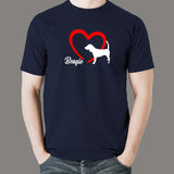 Beagle Love T-Shirt For Men