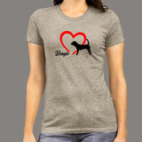 Beagle Love T-Shirt For Women