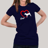 Beagle Love T-Shirt For Women