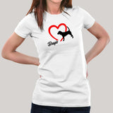 Beagle Love T-Shirt For Women India