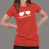 Because I Am A Pilot Funny Aviation T-Shirt For Women