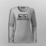 Beer Elements Periodic Table T-Shirt For Women