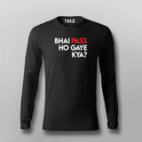 Bhai Pass Ho Gaye Kay Hindi Funny T-shirt For Men