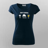 Bike Riders Daily Schedule - Women's T-Shirt