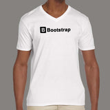 Bootstrap V Neck T-Shirt For Men Online India