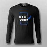 Born Coder Full Sleeve T-Shirt Online