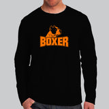 Boxer Dog Full Sleeve T-Shirt India