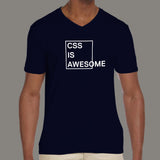 CSS Is Awesome Men's V Neck T-Shirt online india