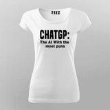 Chat GPT the AI with the most T-Shirt For Women