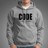 Code Like A Pro T-Shirt For Hoodies For Men Online