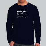 Coder Girl T-Shirt - Programming with Feminine Flair