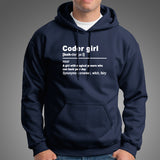 Coder Girl Hoodies For Men Online