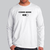 Coder Mode On Tee - Unleash Your Coding Power